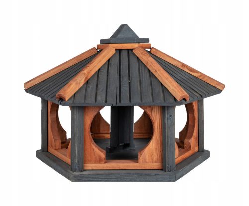 Boxes (houses) and birdhouses Bird feeder for a wooden stand with feeder KW62