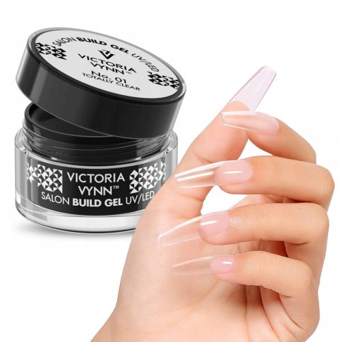  VICTORIA VYNN BUILD GEL SELF-LEVELING BUILDING GEL 01 TOTALLY CLEAR 15 ml