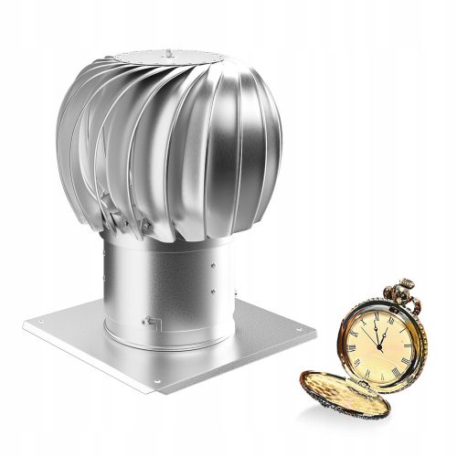 Dospel TRN/200 mm silver chimney cap