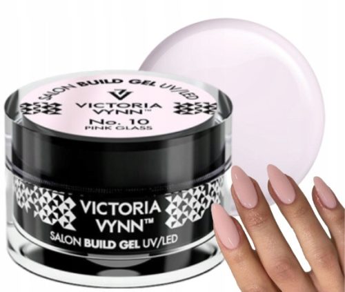  VICTORIA VYNN BUILD GEL SELF-LEVELING BUILDING GEL - 10 PINK GLASS 15 ml