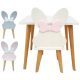  Pucuś Bunny Table and Chair with Bow