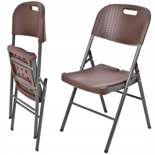 Chairs for garden, terrace and balcony eHockers garden chair, brown plastic