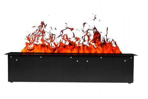 Built-in fireplace without heating function, electric Ferretti black 132 W 50 x 23.6 x 21.5 cm