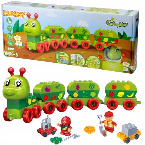  Montessori Puzzle Klksy 9101 green