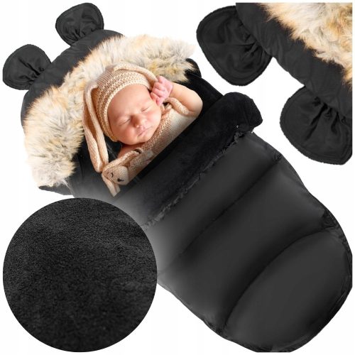  BEAR STROLLER SLEEPING BAG. WINTER SLEEPING STROLLER SLEEPING BAG INSERT