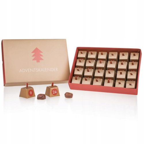 Advent calendar Super elegant Advent calendar with chocolates