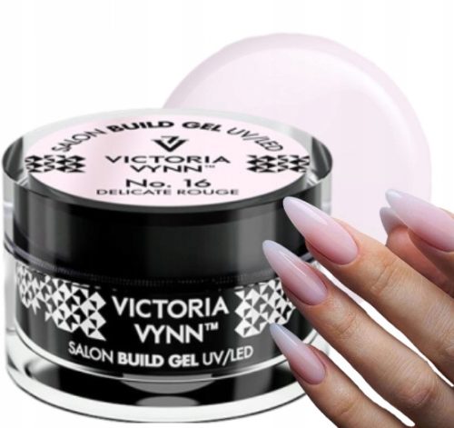  VICTORIA VYNN BUILD GEL UV/LED BUILDING GEL - 16 DELICATE ROUGE 15 ml