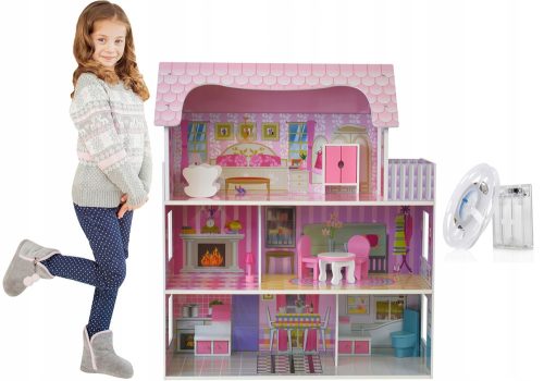  Funfit Kids wooden dollhouse