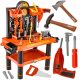  LARGE SET Workshop for children Toy tool table with tools