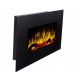 Wall fireplace without heating function, electric Aflamo black 11 W 90 x 45 x 14 cm