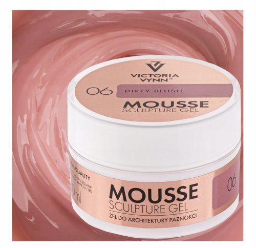  VICTORIA VYNN MOUSSE GEL BUILDING GEL WITH TIXOTROPY - 06 DIRTY BLUSH 15 ml