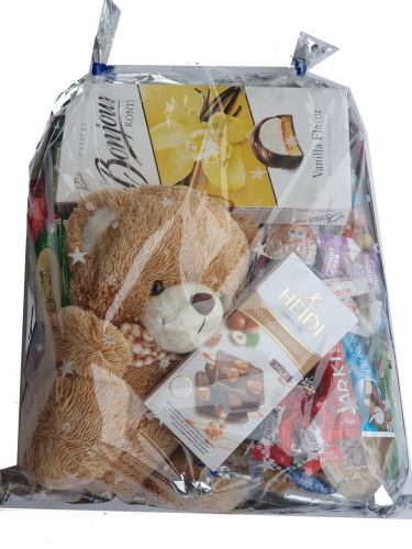  Sweets Package Gift Set Santa Claus Christmas XXXL Package + TEDDY BEAR mascot-2