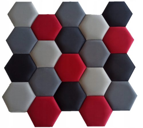 HEXAGON PANEL SET upholstery panels HONEYCOMB HEXAGON 20 pieces