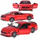  Metal car model 2018 Ford Mustang GT scale 1:34 light sound ZA4616