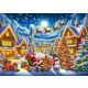  Wooden Christmas Puzzle 1000 pieces Santa's Joyful Journey