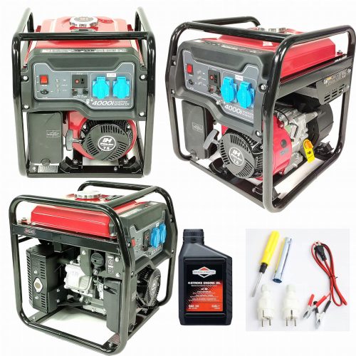 Holida 3800 W Portable Single-Phase Gasoline Generator