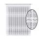  White Jacquard Curtain 230 x 600 cm BT648107 CURTAIN