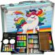  Unicorn Art Set Unicorn Painting Set in a Case 147 pcs.