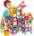  XPART Magnetic Blocks MAGNETIC BLOCKS FOR CHILDREN 3D EDUCATIONAL 98 pcs.