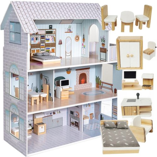  Dollhouse Sferabawek Residence LARGE WOODEN HOUSE 70 cm