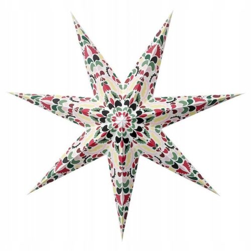  IKEA STRALA LAMPSHADE STAR COLORFUL FOLKLORE