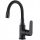 Kuchinox Dima floor-standing washbasin faucet, black
