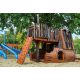 WRECK pirate ship made of wood, PLAYGROUND for CHILDREN PZ23