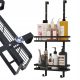 HANGING BATHROOM SHELF FOR THE SHOWER, SUSPENDED ON A CABIN, 2 LEVELS, BLACK