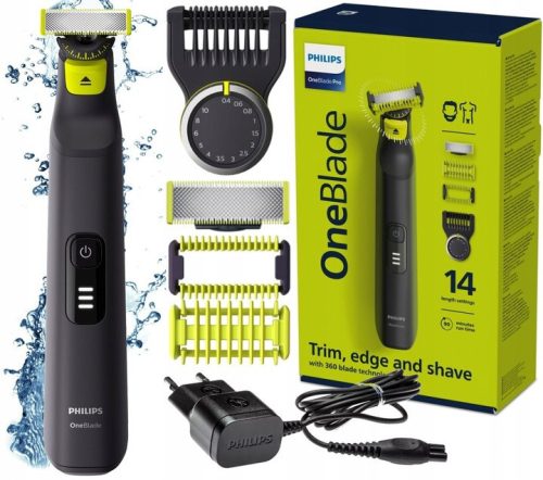  PHILIPS ONEBLADE PRO DOPPELSEITIGER BARTRASIERER