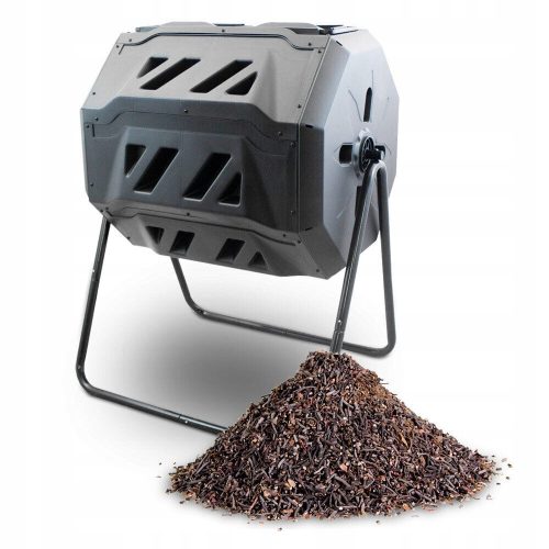 Composter - Bituxx 2-Kammer-Composter, 160 l, black