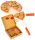  PIZZA WOODEN TOY Food Products Food for Cutting for Children