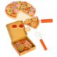  PIZZA WOODEN TOY Food Products Food for Cutting for Children