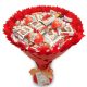 Cool, funny gadgets A sweet gift bouquet with children's sweets