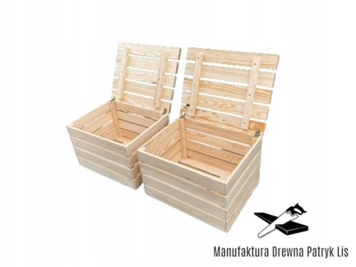  wooden boxes, opening containers