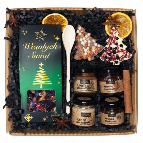  Gift Saint Nicholas Day chocolate honey tea chocolate cream jam