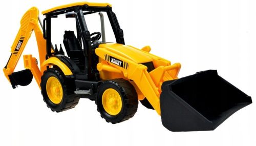  LARGE HAND DRIVE BACKHOE LOADER WITH MOVING PARTS, GIFT