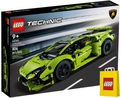  LEGO Technic 42161 Lamborghini Huracan Tecnica + LEGO Papiertüte