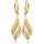  Euphoria earrings 925 4.5 cm gold plated silver