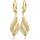  Euphoria earrings 925 4.5 cm gold plated silver