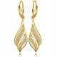  Euphoria earrings 925 4.5 cm gold plated silver