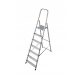 Krause ladder 3.45 m aluminum 1 x 7 up to 150 kg