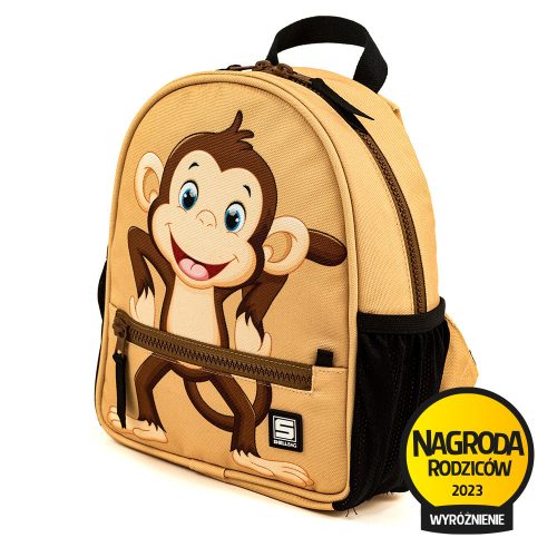  Waterproof preschool backpack Shellbag Monkey