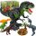  DINOSAUR T-REX INTERACTIVE GREEN FIGURE ROARLING WANDERER LAYS EGGS