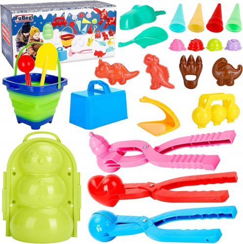 Playgrounds in the garden LARGE 24 pieces SNOW PLAY KIT ŚNIEŻKOMAT SNOW FORMS Winter