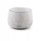  Polnix flowerpot, 17 cm x 17 x 13 cm, diameter 17 cm, concrete tones in grey and silver