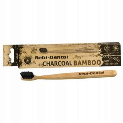  Premium Soft Charcoal Bamboo Toothbrush