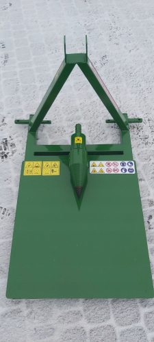 Shredder for branches, wood and bark splitter, wood chipper, 100 mm auger, drill splitter, splitter, axe