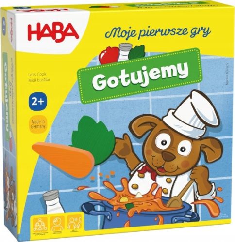  Haba My First Games: Let's Cook! (Polish Edition)