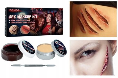  FAKE SCAR CREATOR KIT FOR HALLOWEEN MAKEUP KIT