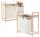 Laundry baskets and containers Chomik laundry basket 0l, white, brown and beige tones